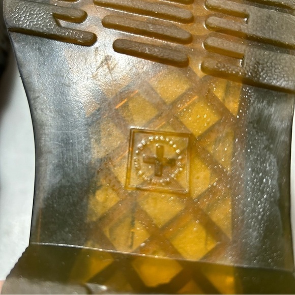 Dr. Martens Pascal Lace Up Boots Black Suede Outer Iridescent Foil Kids Girls 3Y - Picture 7 of 8